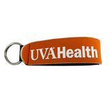 UVA Health System Neoprene Strap Keychain - Orange