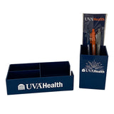 UVA Health System Small Desk Set - Navy