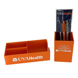 UVA Health System Small Desk Set - Orange