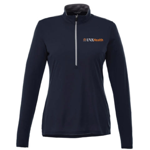 UVA Health System Women's Vega 1/2 Zip Pullover - Navy