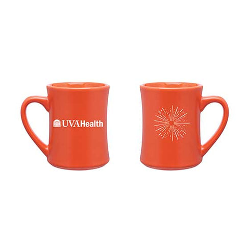 UVA Health System 15 Oz. Stoneware Mug - Orange