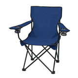 UVA Health System Folding Chair with Carry Bag - Front View - Navy