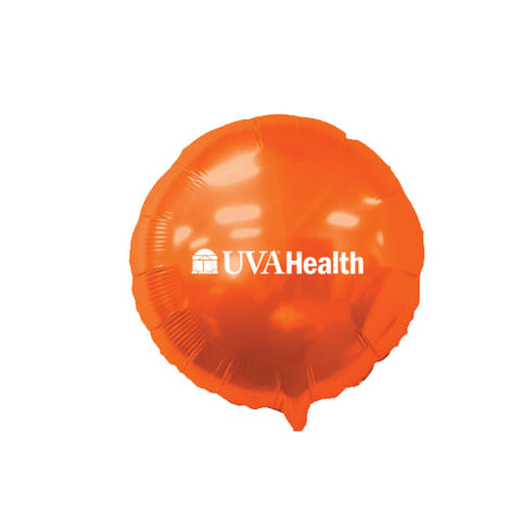 UVA Health Mylar Balloon - Orange
