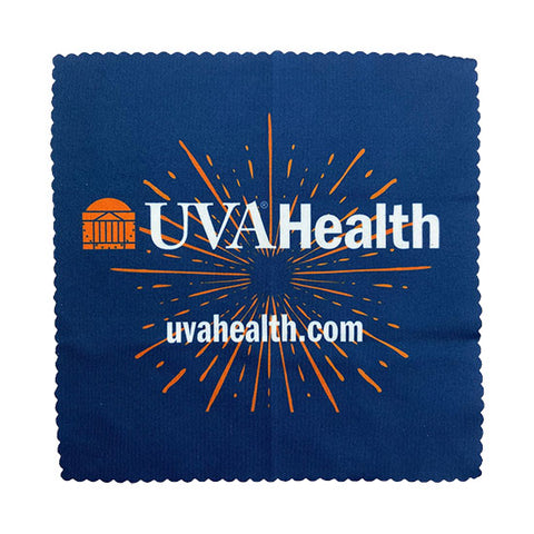 UVA Health System Microfiber Cloth w/PVC Pouch