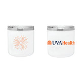 UVA Health System 12 Oz. Double Wall Tumbler - White