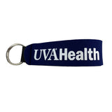 UVA Health System Neoprene Strap Keychain - Navy